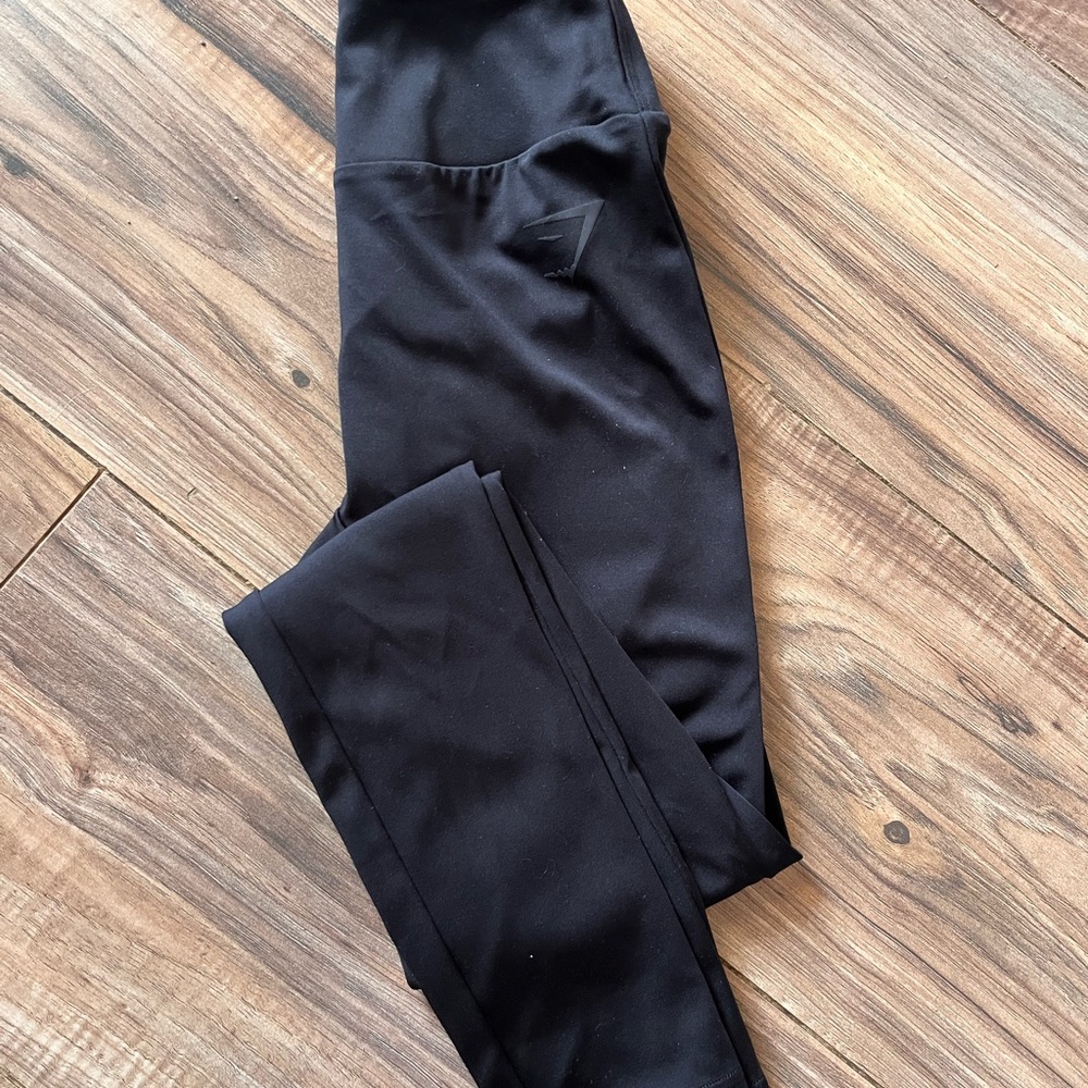Gymshark Black Scrunch High-Waist Leggings
